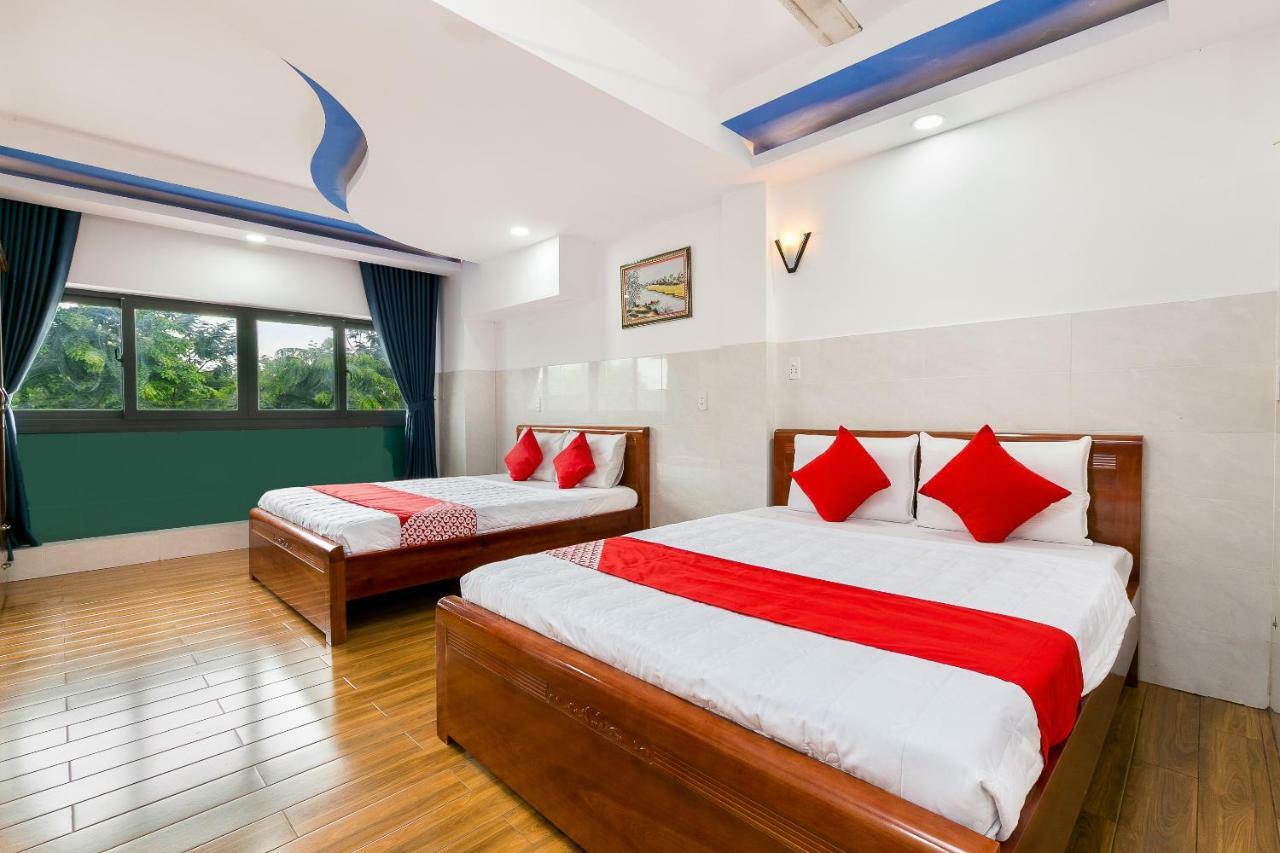 הו צ'י מין סיטי Anh Khoa 1 Hotel Quan 2 מראה חיצוני תמונה