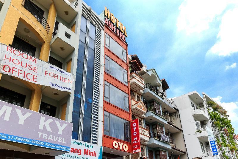 הו צ'י מין סיטי Anh Khoa 1 Hotel Quan 2 מראה חיצוני תמונה